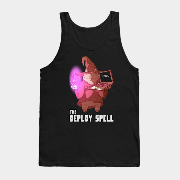 The deploy spell Tank Top by SashaShuba